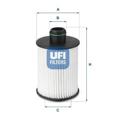 Picture of UFI - 25.093.00 - Oil Filter (Lubrication)