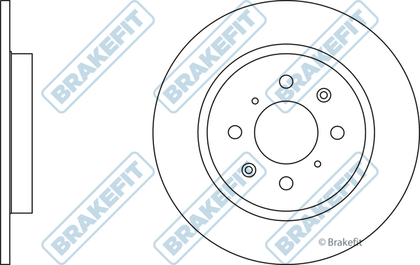 Picture of APEC - SDK6631 - Brake Disc (Braking System)