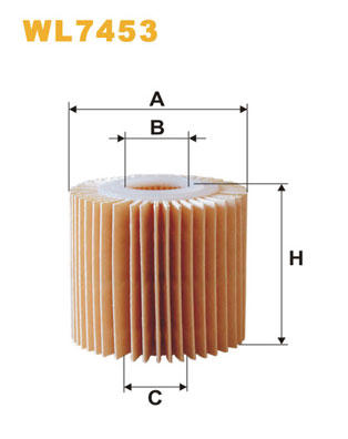 Picture of WIX FILTERS - WL7453 - Oil Filter (Lubrication)