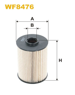 Picture of WIX FILTERS - WF8476 - Fuel filter (Fuel Supply System)