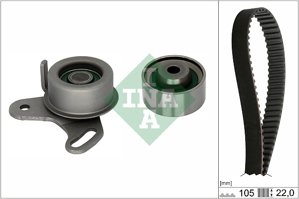 Picture of INA - 530 0427 10 - Timing Belt Kit (Belt Drive)