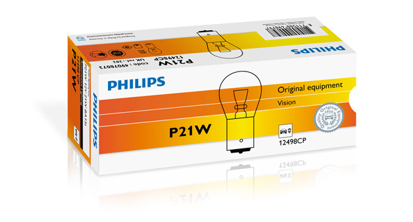 Picture of PHILIPS - 12498CP - Bulb, indicator (Signal System)