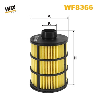 Picture of WIX FILTERS - WF8366 - Fuel filter (Fuel Supply System)