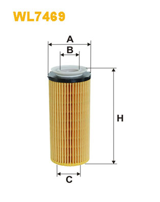 Picture of WIX FILTERS - WL7469 - Oil Filter (Lubrication)
