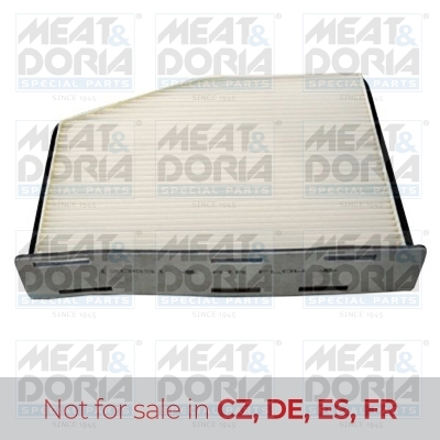 MEAT & DORIA - 17295 - Filter, vazduh unutrašnjeg prostora (Grejanje/ventilacija)