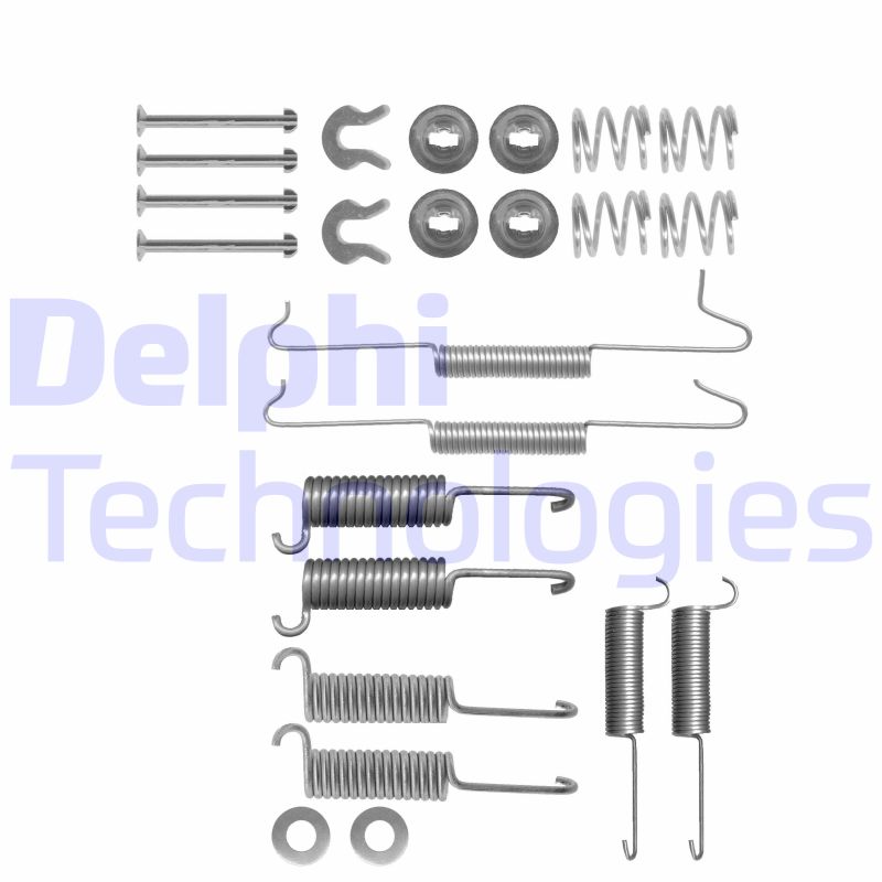DELPHI - LY1151 - Komplet pribora, kočne papuče (Kočioni uređaj)