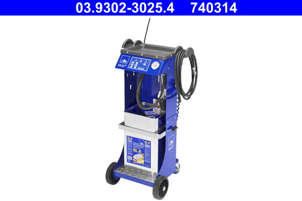 ATE - 03.9302-3025.4 - Uređaj za punjenje/izduvavanje, hidraulična kočnica (Radionička oprema)