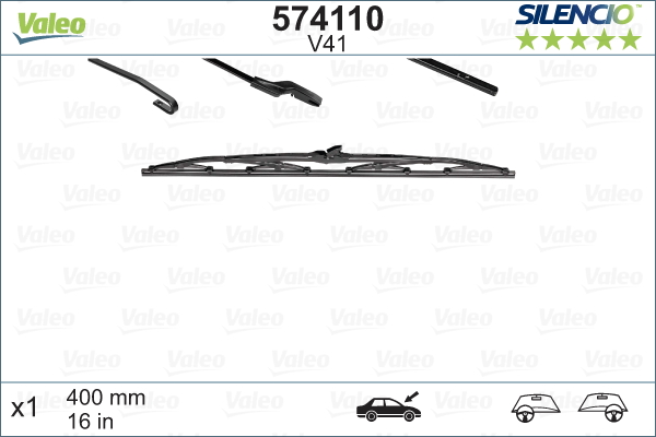 Picture of VALEO - 574110 - Wiper Blade (Window Cleaning)