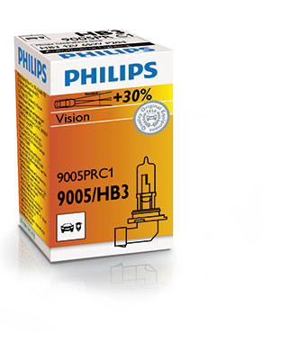 Picture of Philips HB3 9005 12V 65W Vision Halogen Bulb