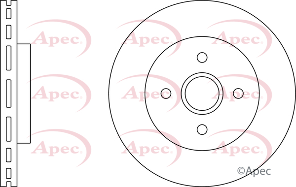 Picture of APEC - DSK2979 - Brake Disc (Braking System)