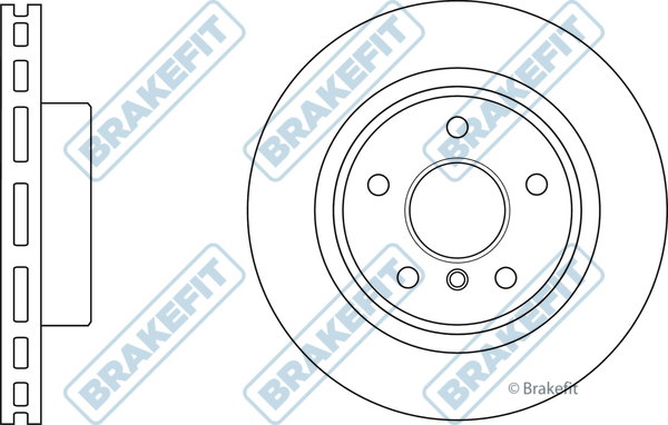 Picture of APEC - SDK6781 - Brake Disc (Braking System)