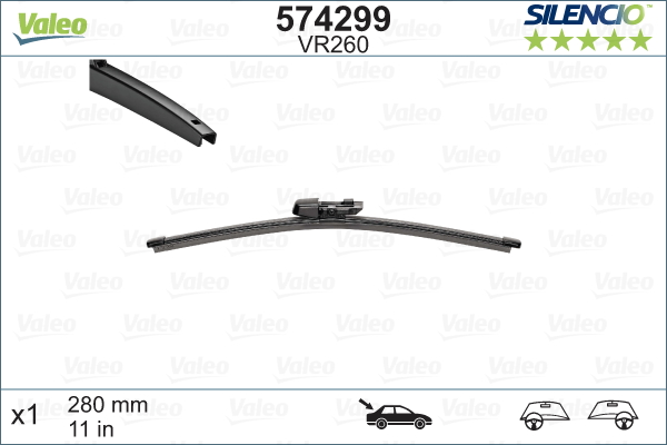 Picture of VALEO - 574299 - Wiper Blade (Window Cleaning)