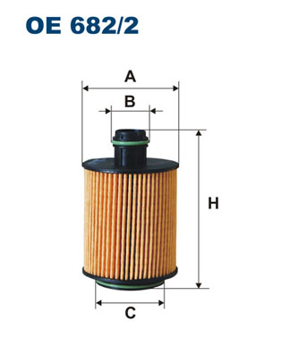 FILTRON - OE 682/2 - Filter za ulje (Podmazivanje)