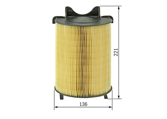 Picture of BOSCH - 1 987 429 405 - Air Filter (Air Supply)