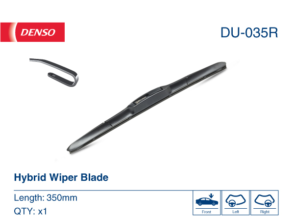 Picture of DENSO - DU-035R - Wiper Blade (Window Cleaning)