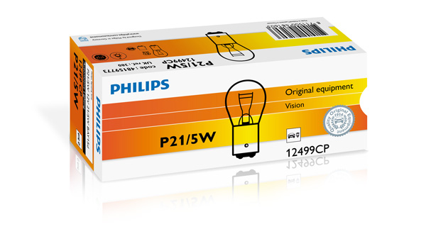 Picture of PHILIPS - 12499CP - Bulb, indicator (Signal System)