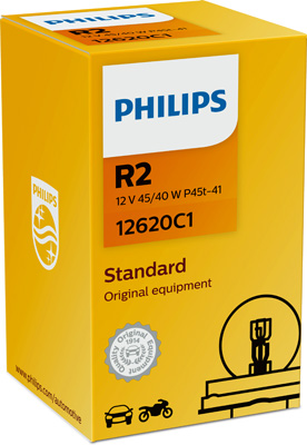 Picture of Philips R2 12V 45/40W Single Quartz