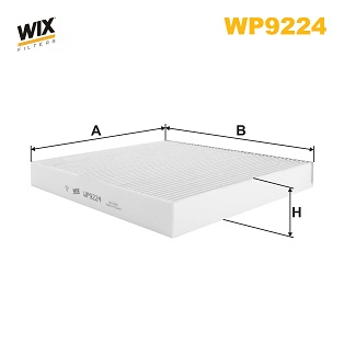 Picture of WIX FILTERS - WP9224 - Filter, interior air (Heating/Ventilation)