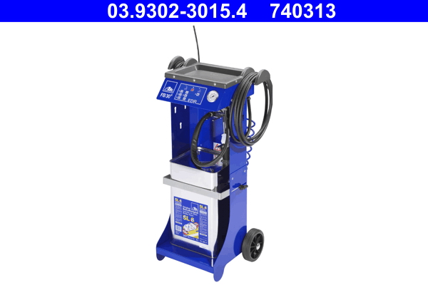 ATE - 03.9302-3015.4 - Uređaj za punjenje/izduvavanje, hidraulična kočnica (Radionička oprema)