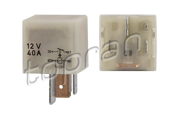 TOPRAN - 107 258 - Rele, sistem za paljenje sa grejačima (Sistem za paljenje sa grejačima)