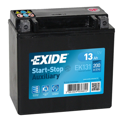Picture of BATTERY EXIDE AGM Auxiliary/Motorc