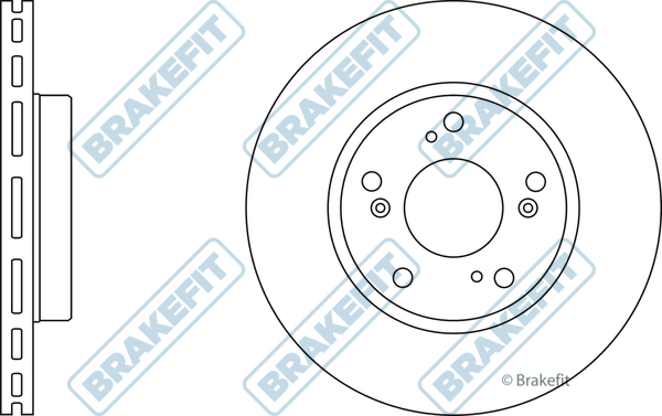 Picture of APEC - SDK6121 - Brake Disc (Braking System)