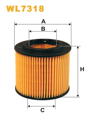 Picture of WIX FILTERS - WL7318 - Oil Filter (Lubrication)