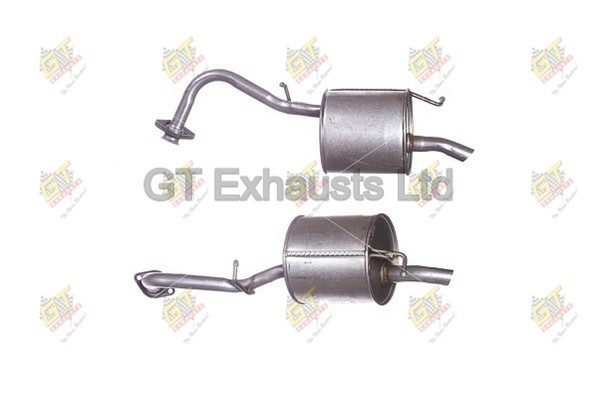 Picture of GT Exhausts - GTY689 - End Silencer (Exhaust System)
