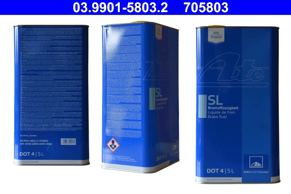 ATE - 03.9901-5803.2 - Kočiona tečnost (Hemijski proizvodi)