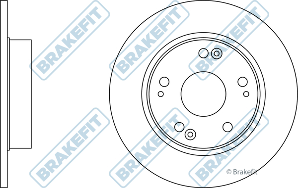 Picture of APEC - SDK6070 - Brake Disc (Braking System)