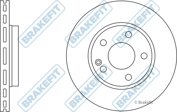 Picture of APEC - SDK6388 - Brake Disc (Braking System)
