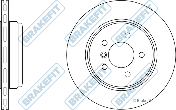 Picture of APEC - SDK6385 - Brake Disc (Braking System)
