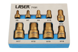 Picture of LASER TOOLS - 7191 - Screwdriver Bit Set (Tool, universal)
