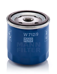 Picture of MANN-FILTER - W 712/9 - Oil Filter (Lubrication)