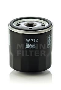 Picture of MANN-FILTER - W 712 - Oil Filter (Lubrication)