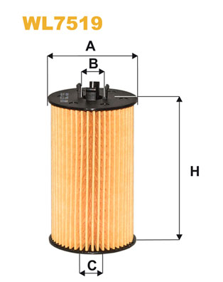Picture of WIX FILTERS - WL7519 - Oil Filter (Lubrication)