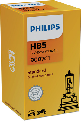 Picture of Philips HB5 9007 12V 65/55W  Vision Halogen Bulb