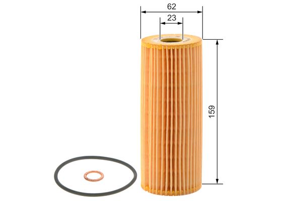 Picture of BOSCH - 1 457 429 122 - Oil Filter (Lubrication)