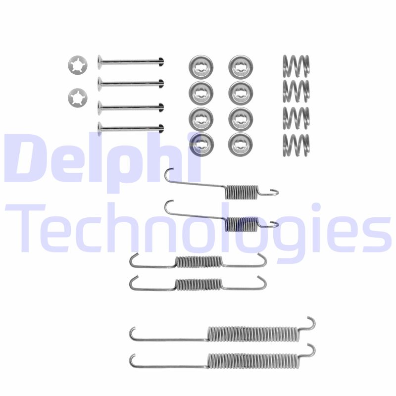 DELPHI - LY1180 - Komplet pribora, kočne papuče (Kočioni uređaj)