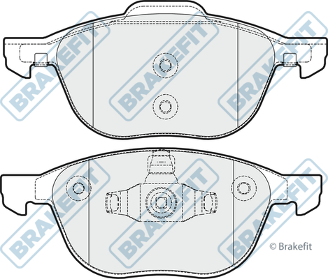 Picture of APEC - PD3082 - Brake Pad Set, disc brake (Braking System)