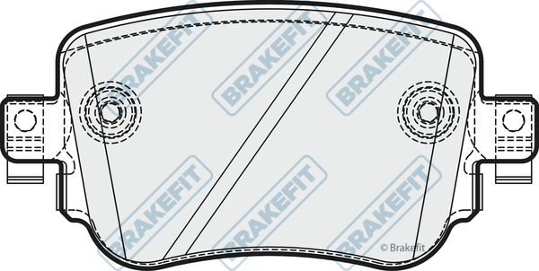 Picture of APEC - PD3738 - Brake Pad Set, disc brake (Braking System)