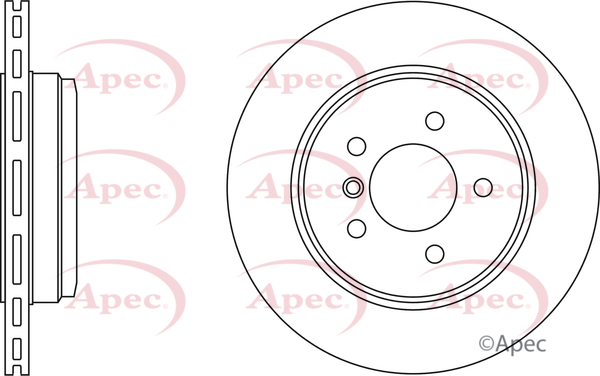 Picture of APEC - DSK2245 - Brake Disc (Braking System)