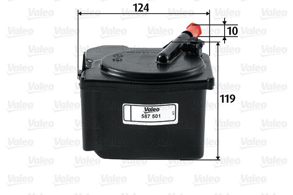 VALEO - 587501 - Filter za gorivo (Sistem za dovod goriva)