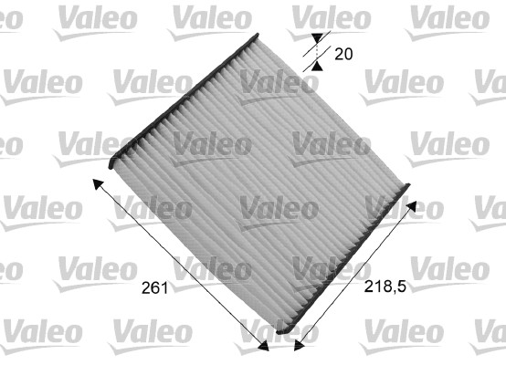 VALEO - 715552 - Filter, vazduh unutrašnjeg prostora (Grejanje/ventilacija)