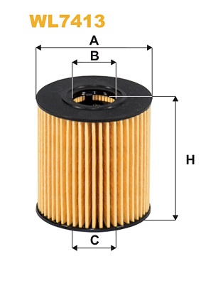Picture of WIX FILTERS - WL7413 - Oil Filter (Lubrication)