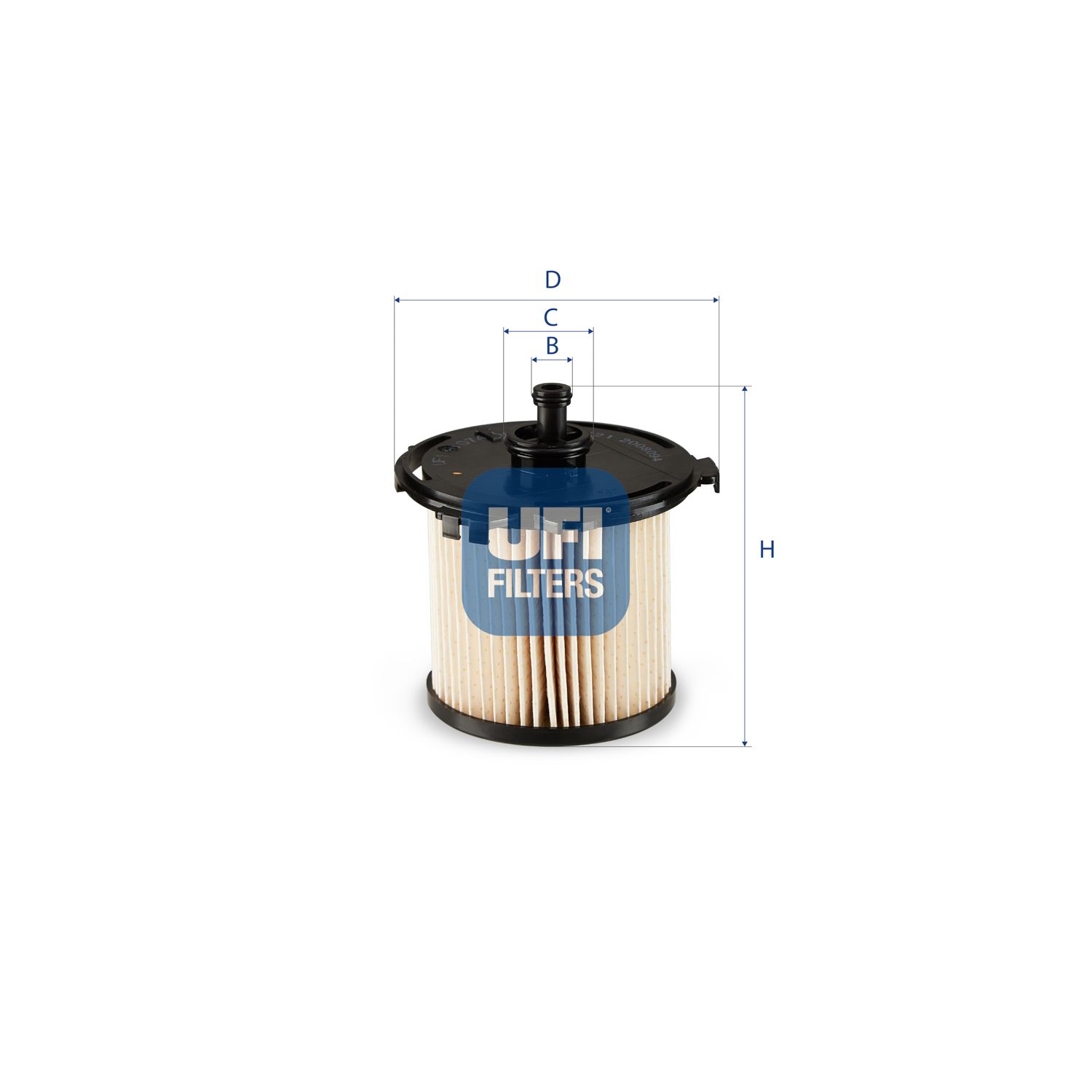 Picture of UFI - 26.074.00 - Fuel filter (Fuel Supply System)