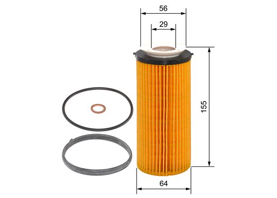 Picture of BOSCH - F 026 407 094 - Oil Filter (Lubrication)
