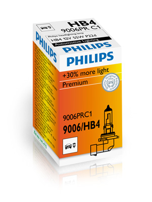 Picture of Philips HB4 9006 12V 55W Vision Halogen Bulb