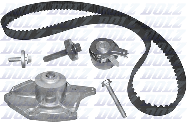 Picture of DOLZ - KD004 - Water Pump & Timing Belt Set (Cooling System)