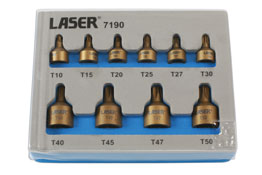 Picture of LASER TOOLS - 7190 - Screwdriver Bit Set (Tool, universal)